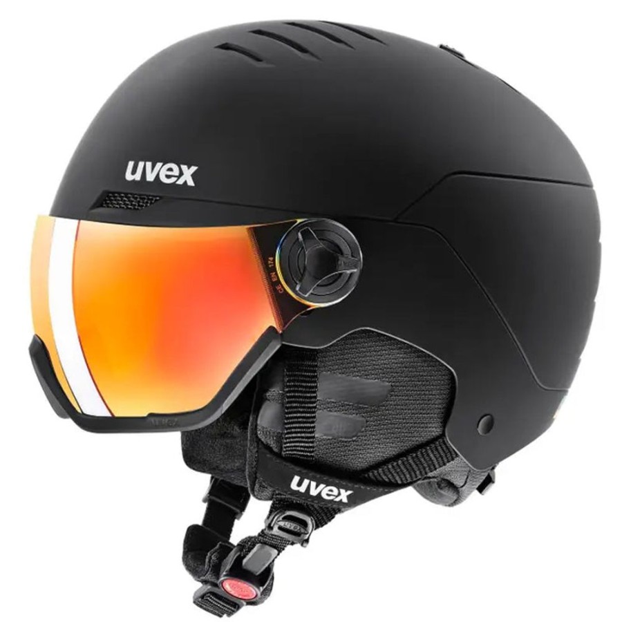 Uomo UVEX Sport Invernali | Casco Wanted Visor S2