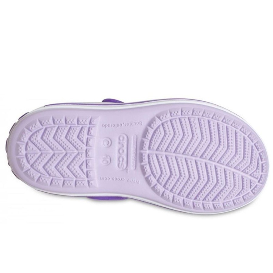 Bambini CROCS Sandali E Infradito | Sandali Bambina Crocband Lavander