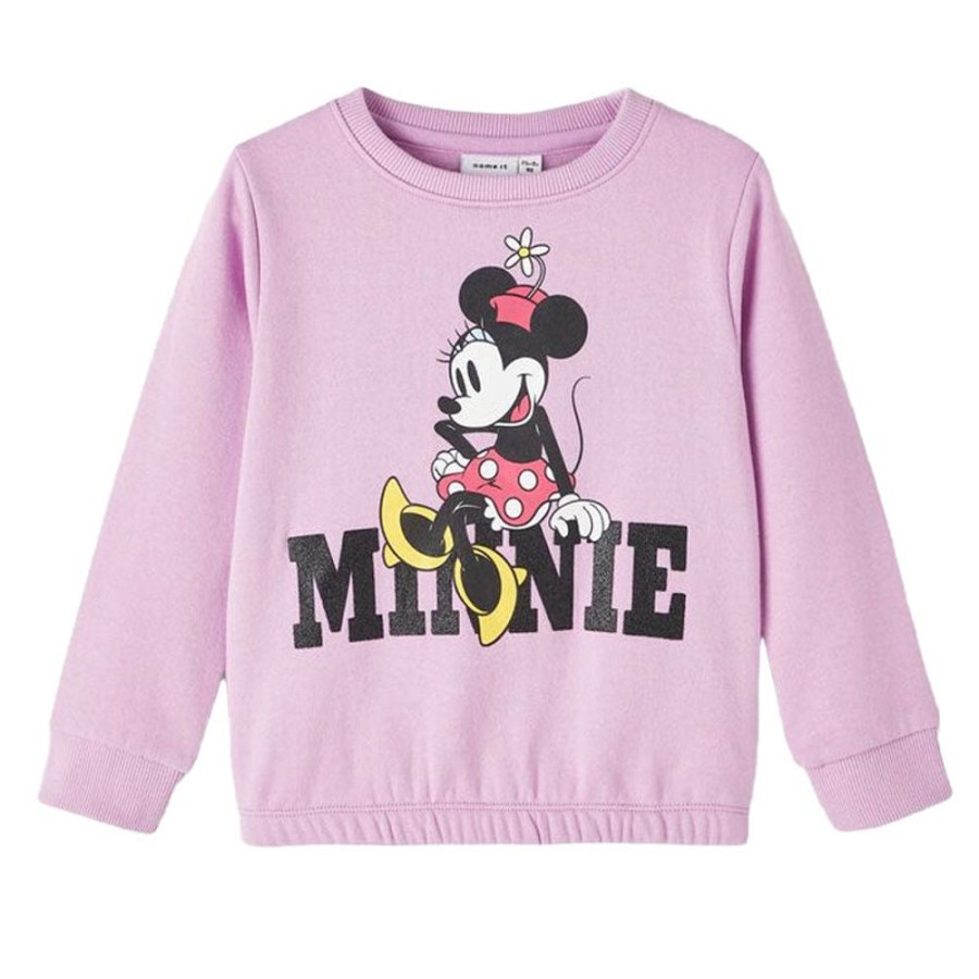 Bambini NAME.IT Casual E Lifestyle | Felpa Bambina Little Minnie