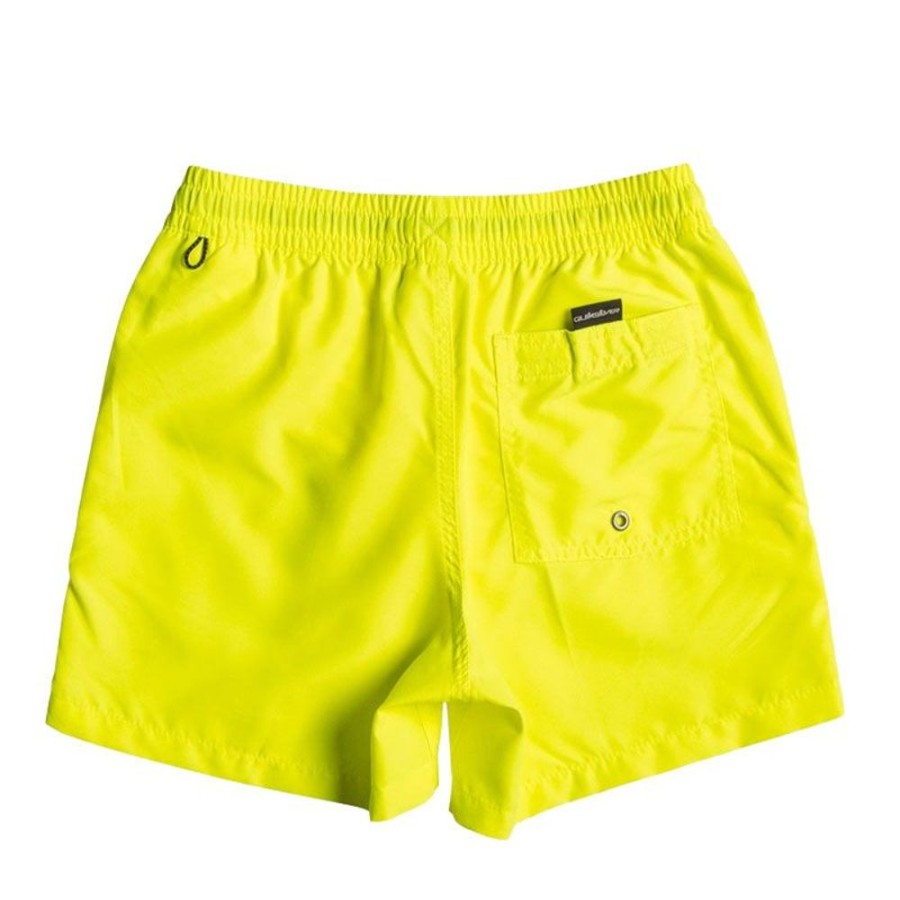 Bambini QUIKSILVER Costumi | Boxer Bambino Basic 13 Yhj0 Safety Yellow