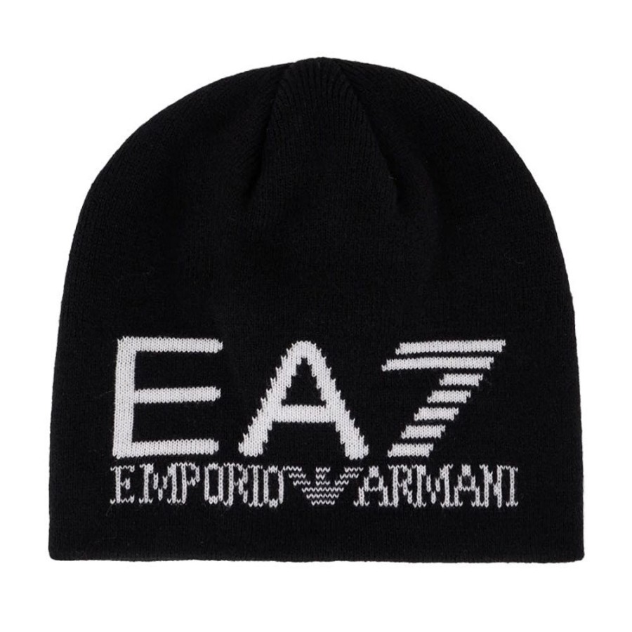 Bambini ARMANI Accessori | Cappello Beanie Bambino Maxi Logo