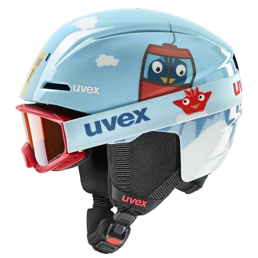 Sport Invernali UVEX | Set Casco/ Maschera Bambino Viti