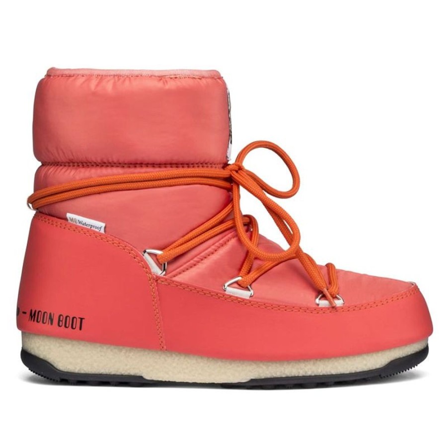 Donna MOON BOOT Doposci | Doposci Donna Low Nylon Wp 2 008 Coral