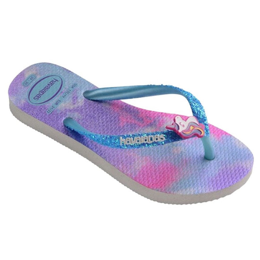 Bambini HAVAIANAS Sandali E Infradito | Infradito Bambina Slim Glitter Trendy