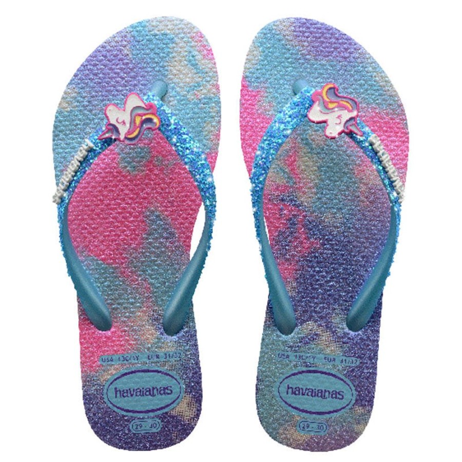 Bambini HAVAIANAS Sandali E Infradito | Infradito Bambina Slim Glitter Trendy