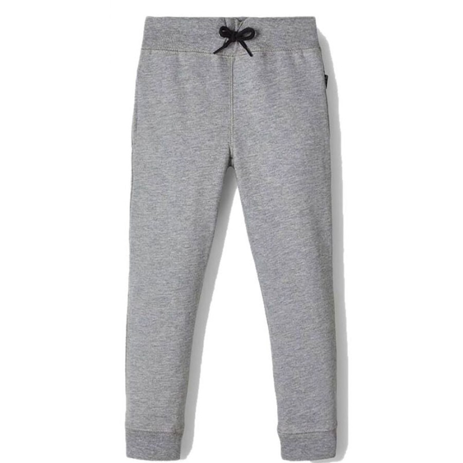 Bambini NAME.IT Casual E Lifestyle | Pantapolso Bambino Brushed Grey Melange