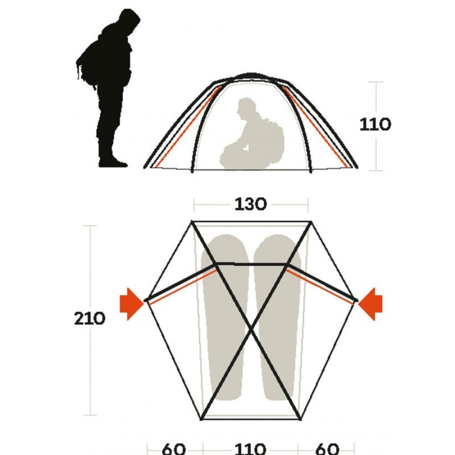 Sport FERRINO Tende | Tenda Force 2