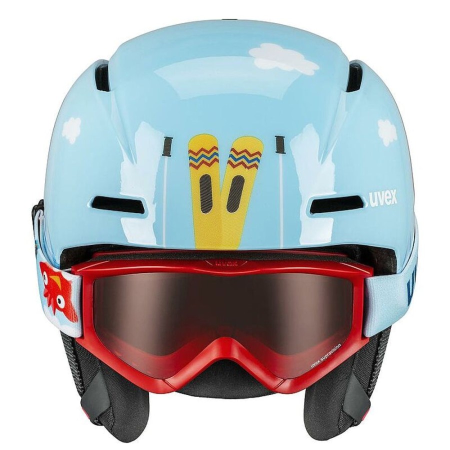 Bambini UVEX Sport Invernali | Set Casco/ Maschera Bambino Viti