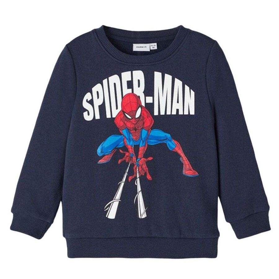 Bambini NAME.IT Casual E Lifestyle | Felpa Bambino Little Spiderman