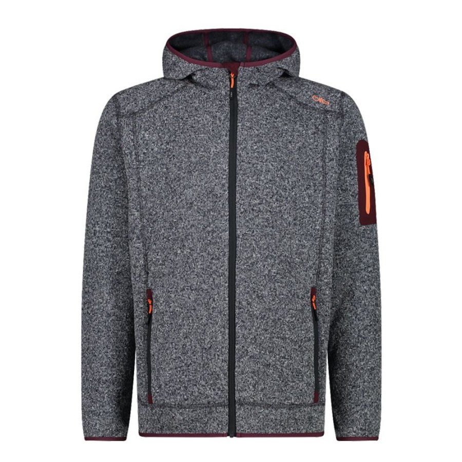 Sport Invernali CMP | Pile Uomo Knit-Tech Melange