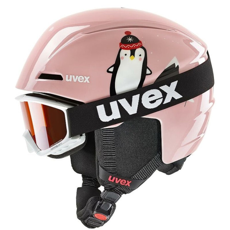 Sport Invernali UVEX | Set Casco/ Maschera Bambina Viti