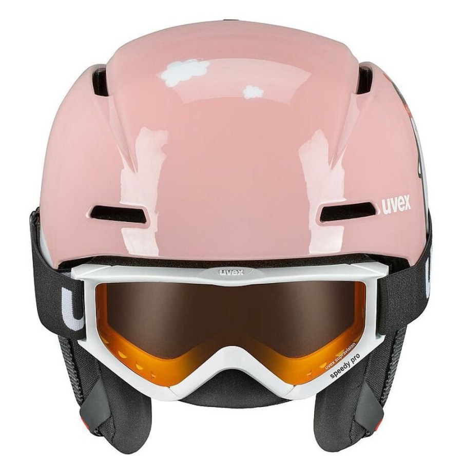 Sport Invernali UVEX | Set Casco/ Maschera Bambina Viti