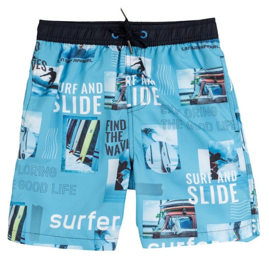 Bambini LOSAN Costumi | Boxer Bambino Surf