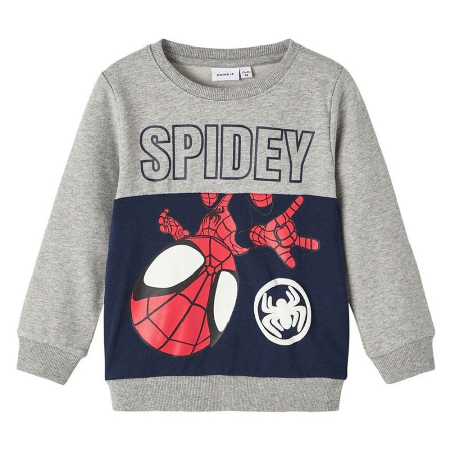 Bambini NAME.IT Casual E Lifestyle | Felpa Bambino Little Spiderman