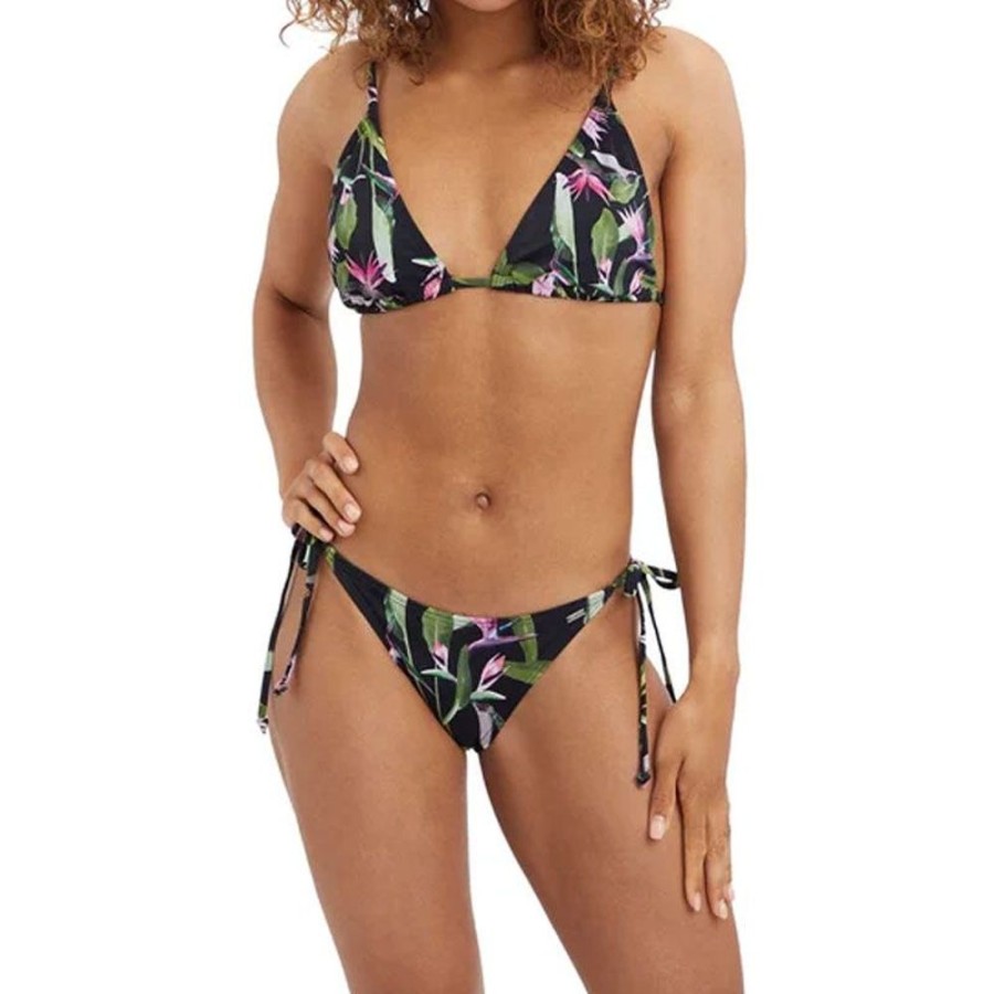 Donna FIREFLY Costumi | Bikini Donna Triangolo Mari Tropical 050 Nero