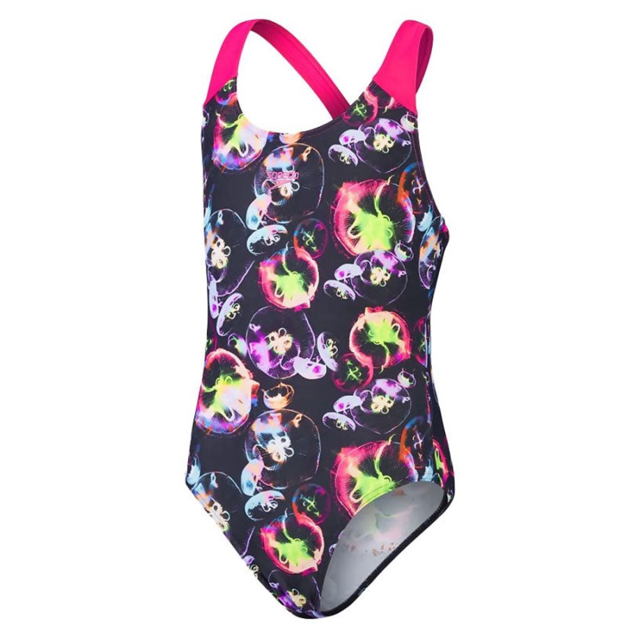 Bambini SPEEDO Costumi | Costume Bambina Allover Splashback