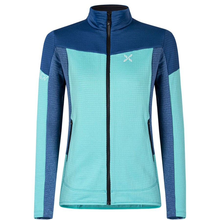 Sport MONTURA Abbigliamento | Pile Donna Full Zip Stretch Mind