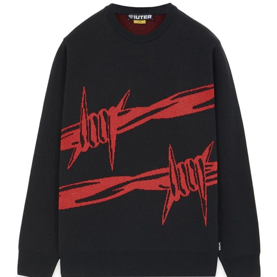 Uomo IUTER Casual E Lifestyle | Maglione Uomo Barbwire