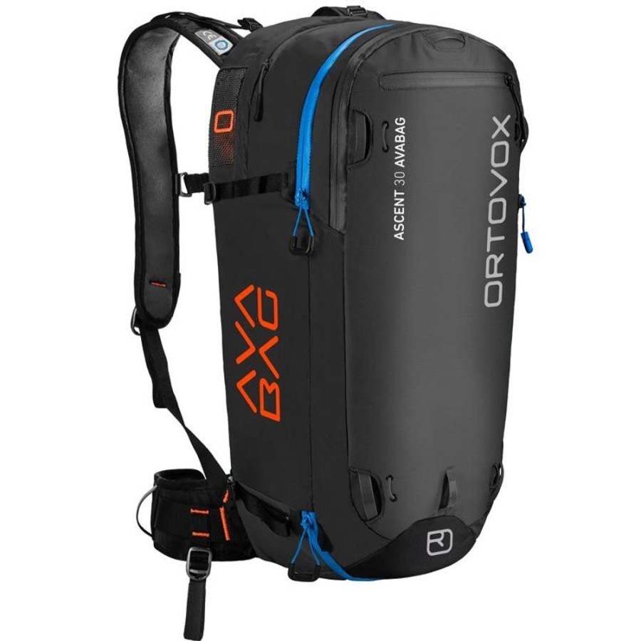 Sport Invernali ORTOVOX | Zaino Airbag Ascent 30 Avabag Nero