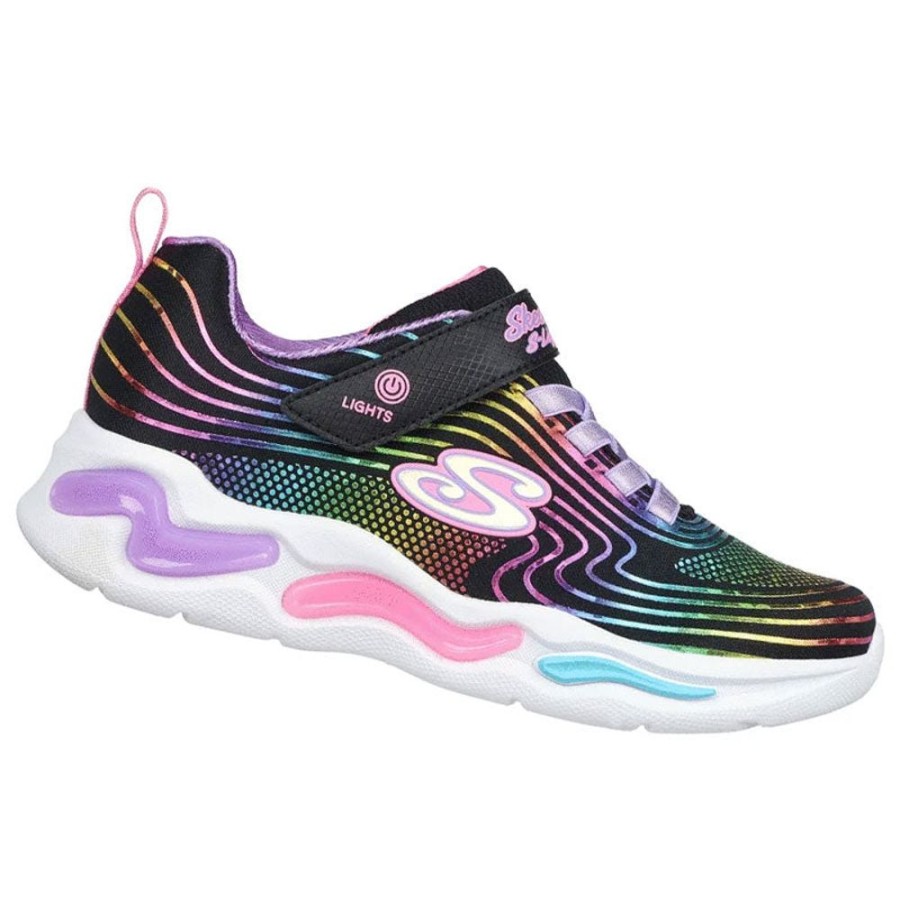 Bambini SKECHERS Casual E Lifestyle | Scarpe Bambina S Lights Wavy Beams