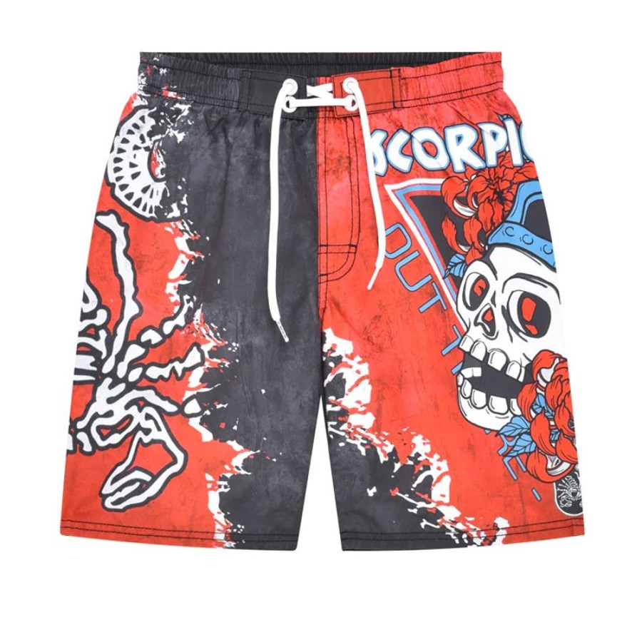 Bambini SCORPION BAY Costumi | Costume Bambino Jam Stampa All-Over Skull Of Surf