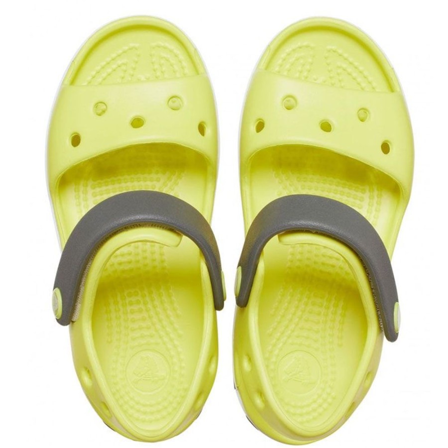 Bambini CROCS Sandali E Infradito | Sandali Bambina Crocband Citrus Grey