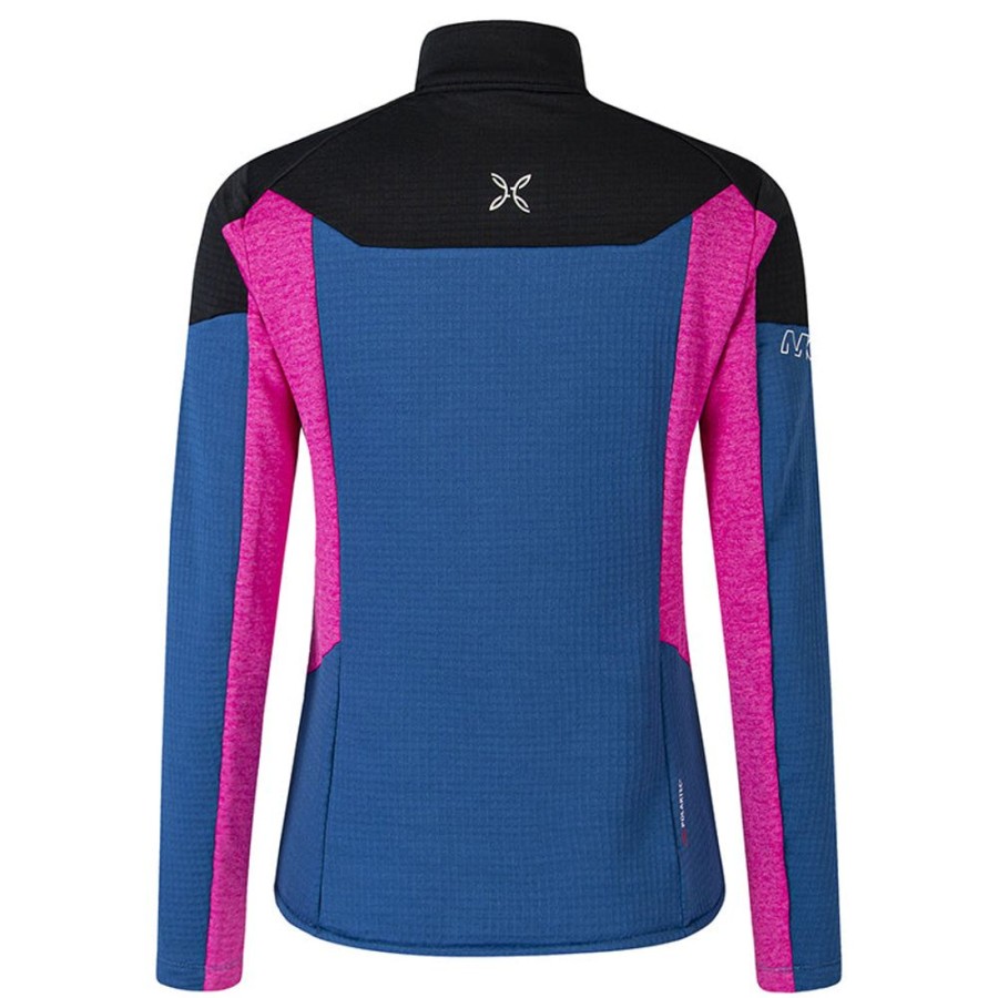 Sport MONTURA Abbigliamento | Pile Donna Full Zip Stretch Mind