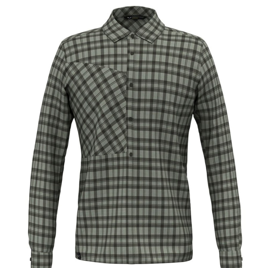 Sport SALEWA Abbigliamento | Camicia Uomo Fanes Flannel 5 Polarlite