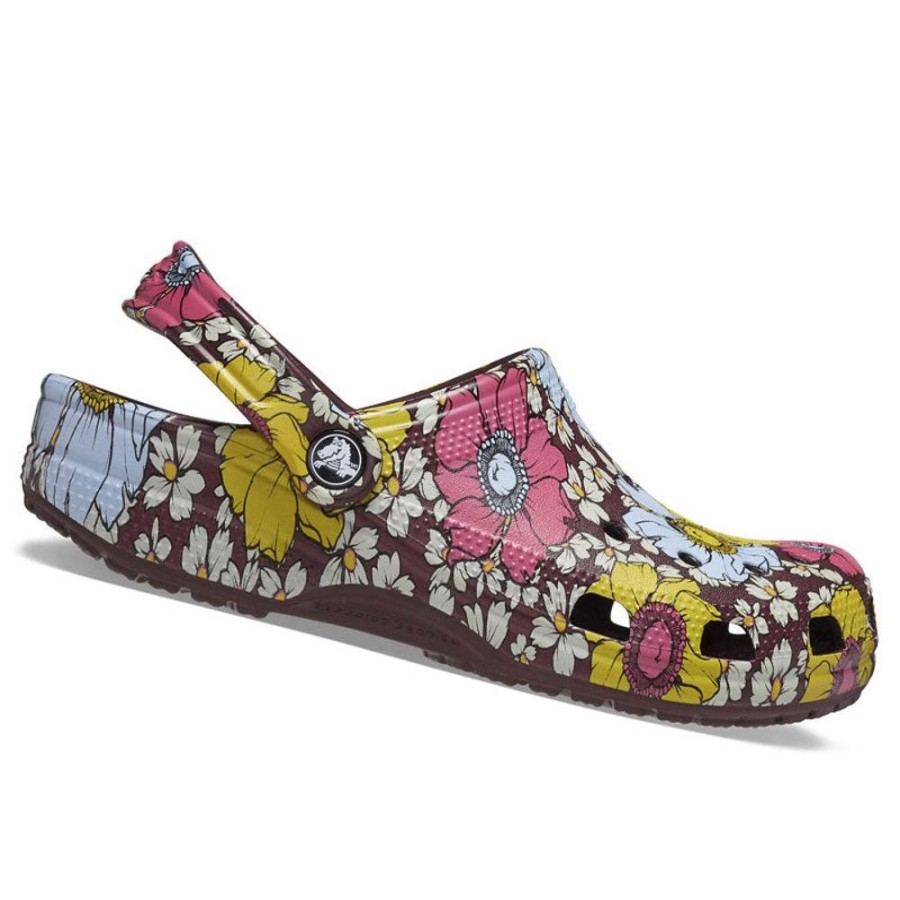 Donna CROCS Sandali E Infradito | Ciabatte Donna Classic Retro Floral Clog