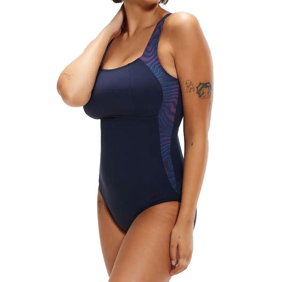 Donna SPEEDO Costumi | Costume Donna Modellante Lunalustre