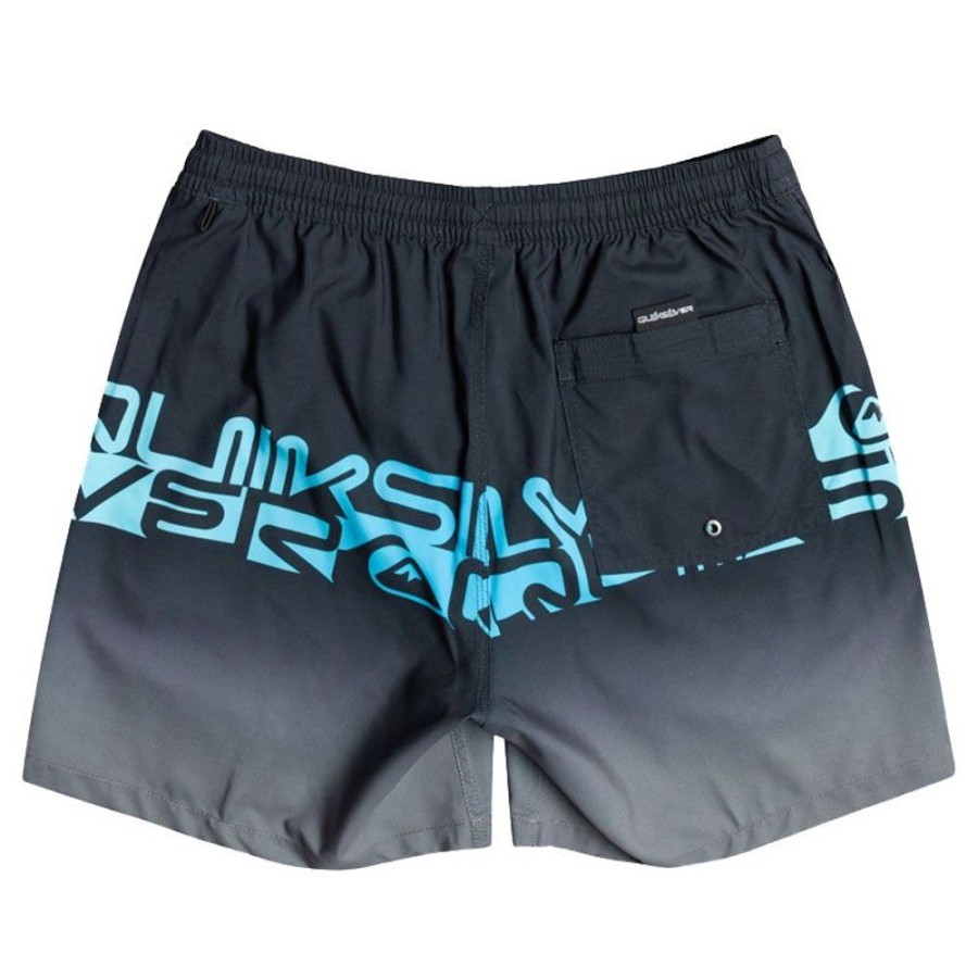 Uomo QUIKSILVER Costumi | Boxer Uomo Volley Wordblock 17