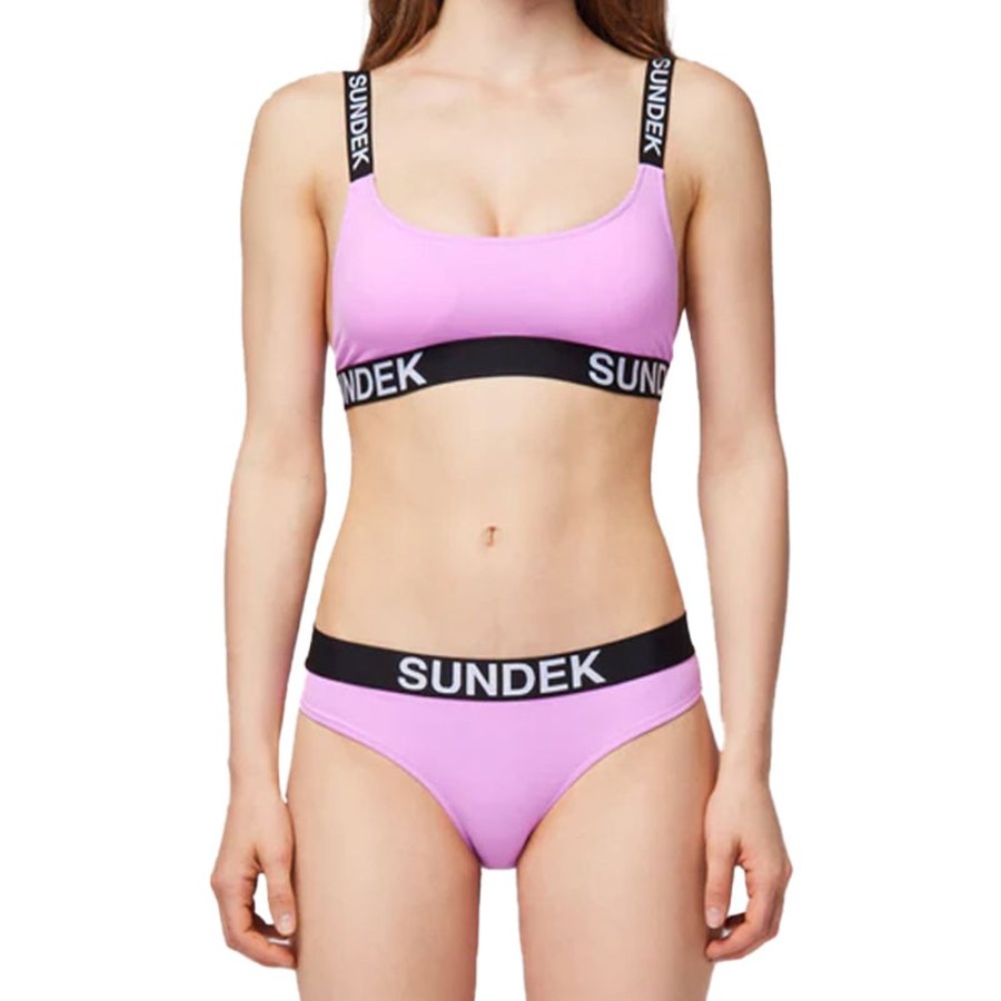 Donna SUNDEK Costumi | Bikini Donna Lucrecia Top A Balconcino E Culotte Con Elastico