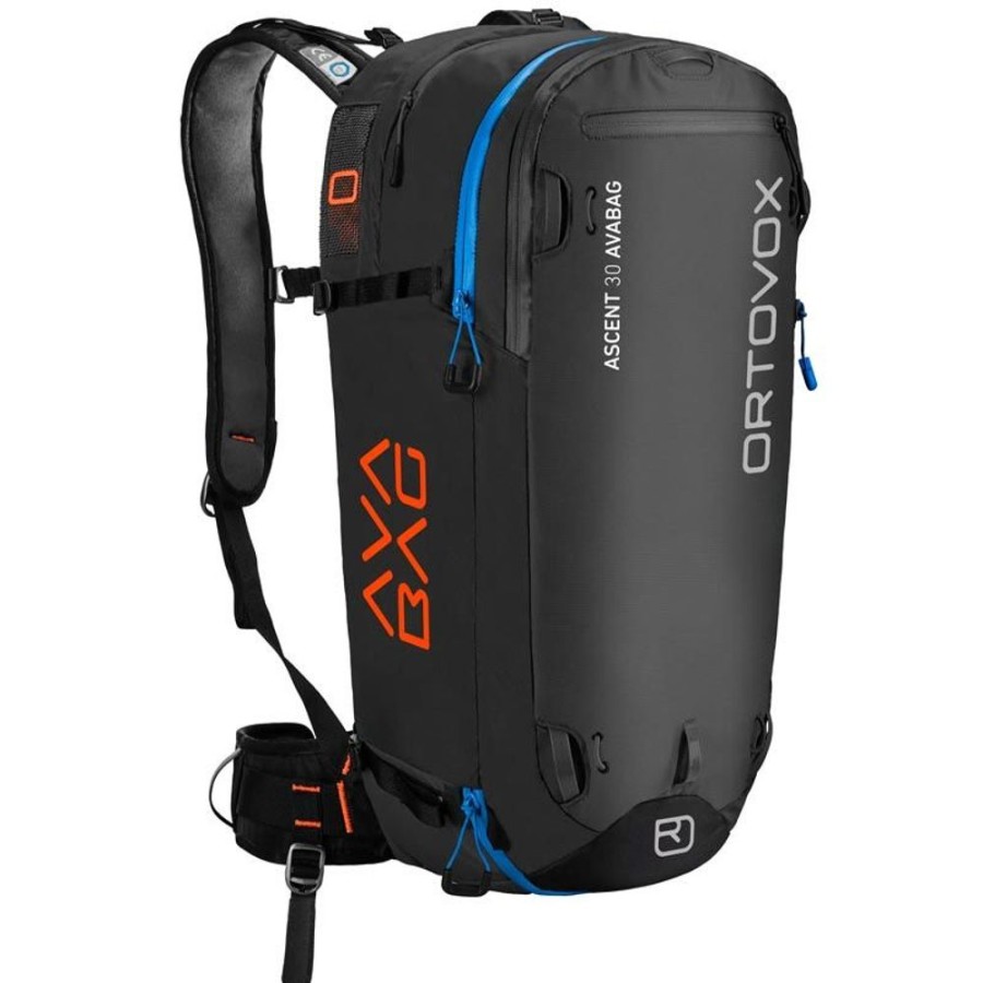 Sport Invernali ORTOVOX | Zaino Airbag Ascent 30 Avabag Nero