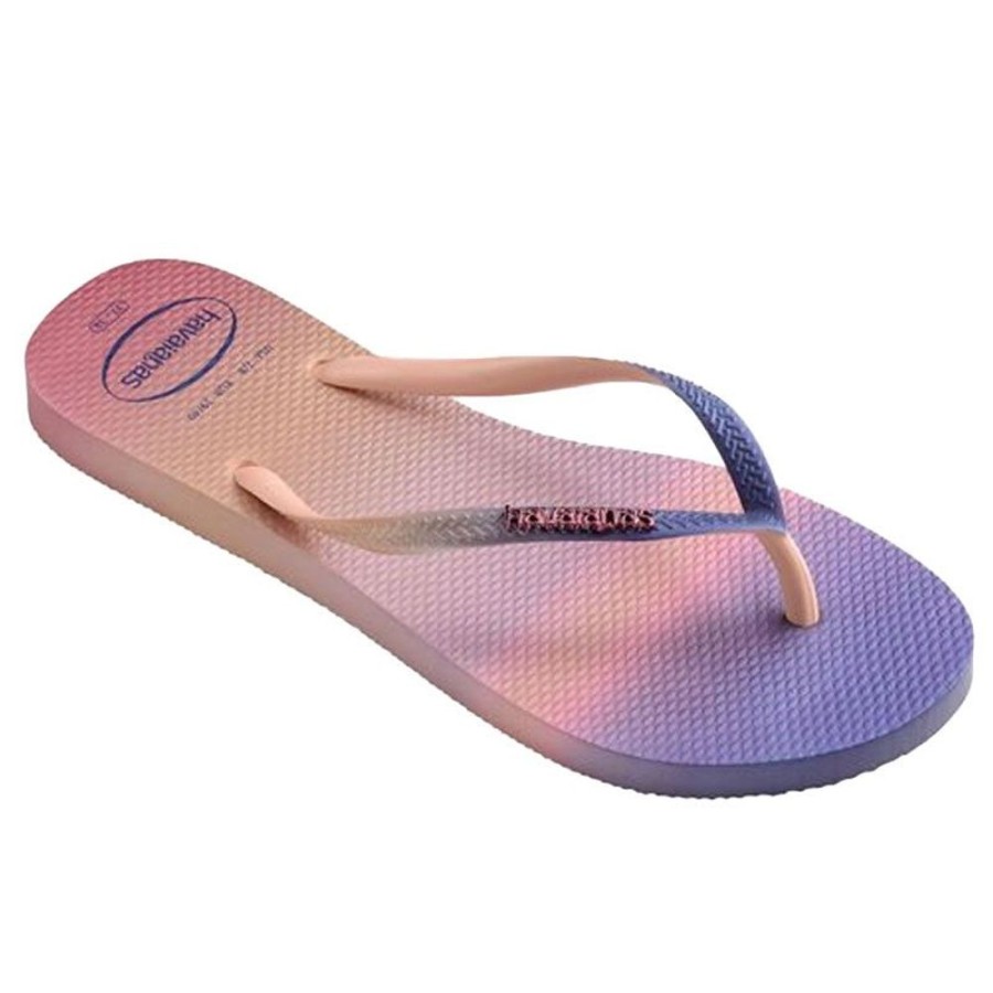 Donna HAVAIANAS Sandali E Infradito | Infradito Donna Slim Gradient Sunset 0076 Ballet Rose