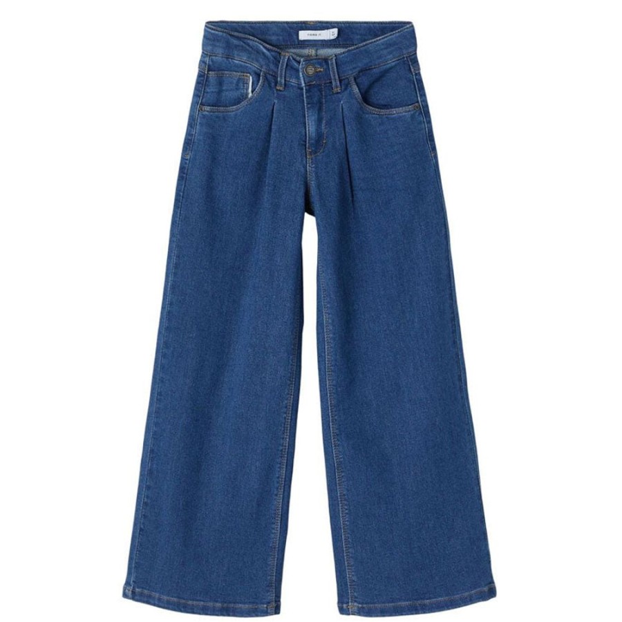 Bambini NAME.IT Casual E Lifestyle | Pantalone Jeans Bambina Wide