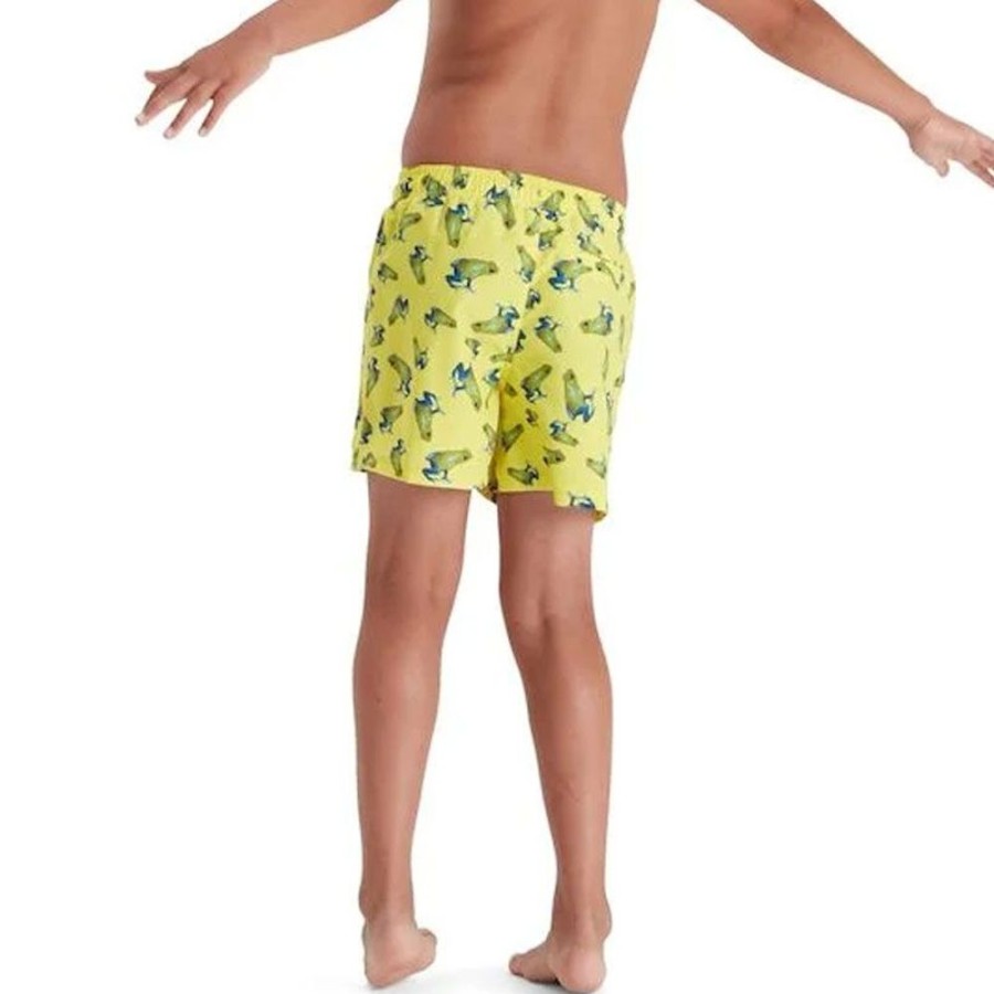 Bambini SPEEDO Costumi | Boxer Bambino Print Riciclato G688 Fluo Yellow