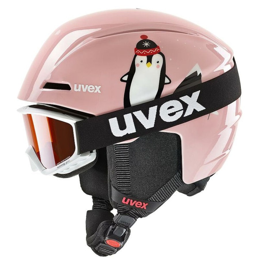 Bambini UVEX Sport Invernali | Set Casco/ Maschera Bambina Viti