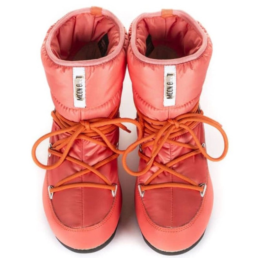 Sport Invernali MOON BOOT | Doposci Donna Low Nylon Wp 2 008 Coral