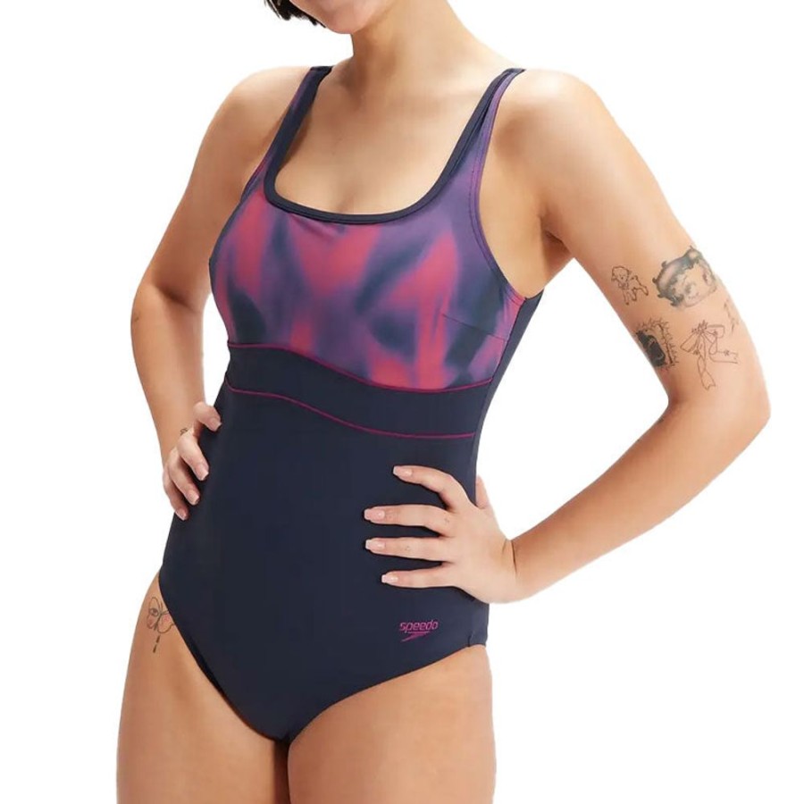 Donna SPEEDO Costumi | Costume Donna Modellante Contour Eclipse