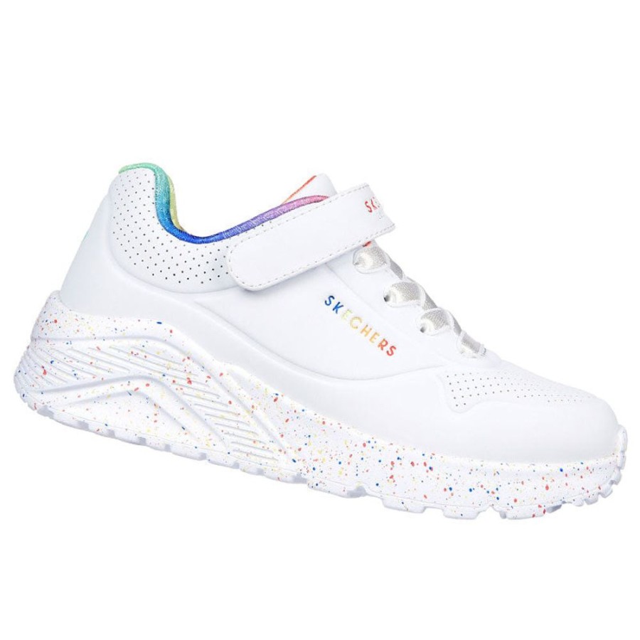 Bambini SKECHERS Casual E Lifestyle | Scarpe Bambina Uno Lite Rainbow Specks