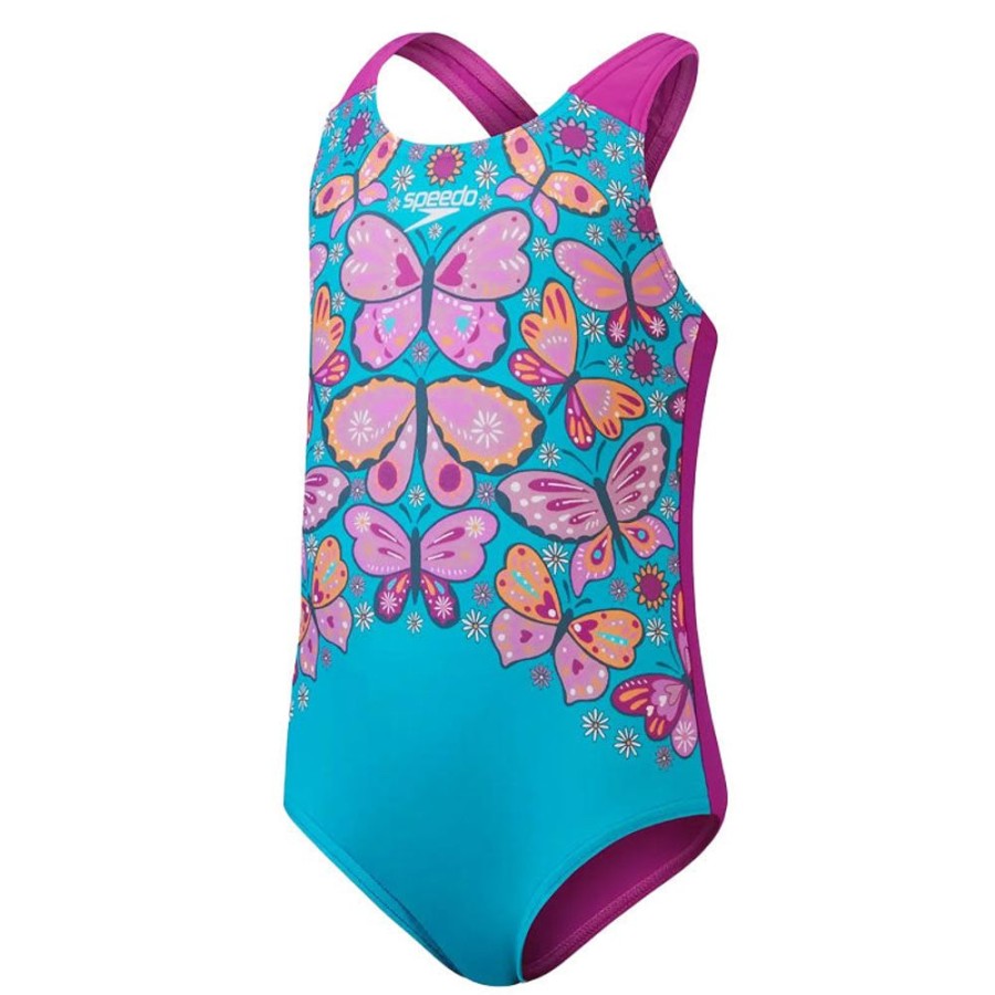 Bambini SPEEDO Costumi | Costume Bambina Little Stampa Digitale