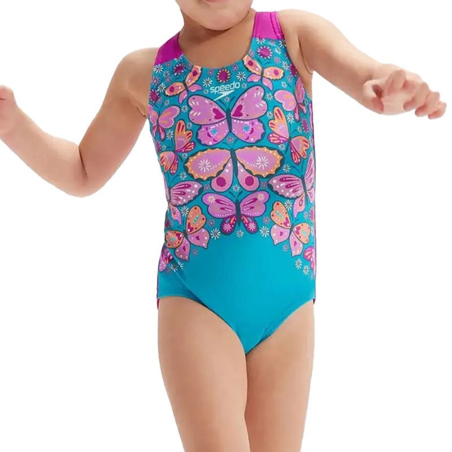 Bambini SPEEDO Costumi | Costume Bambina Little Stampa Digitale