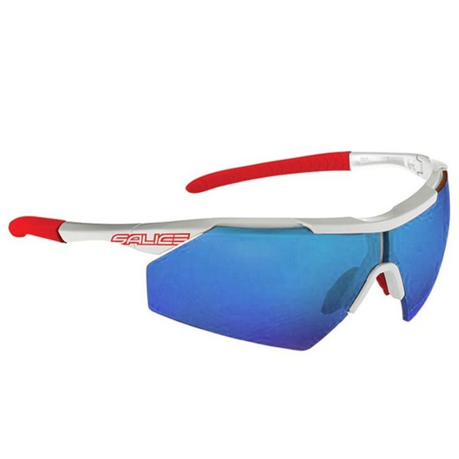 Donna SALICE Running E Trail | Occhiali Sole 004 - Lente Fotocromatica 1-3 Bianco - Rosso Rwx